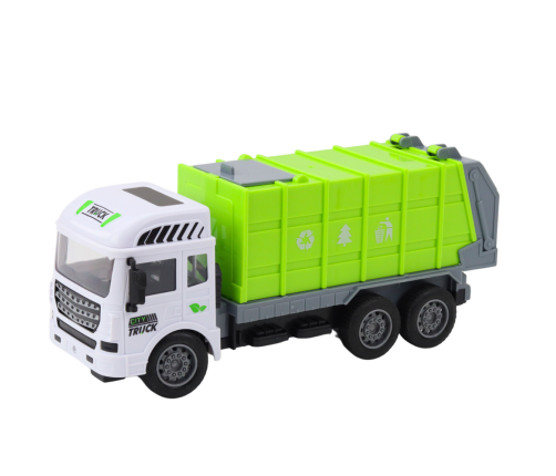 RC Garbage Truck Remote Controlled Light Green 1:24