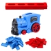 Electric Locomotive Battery Operated Domino Blocks Water Steam 80pcs