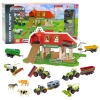 Farm Barn Tractors Figures Animals Set 42 pcs. Farm Barn Tractors Figures Animals Set 42 pcs.