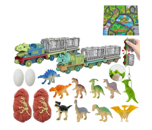 Advent Calendar For Kids Dinosaurs Figurines Accessories