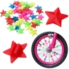 Set of Beads for Bicycle Spokes Stars Colored 2cm 35pcs Set of Beads for Bicycle Spokes Stars Colored 2cm 35pcs