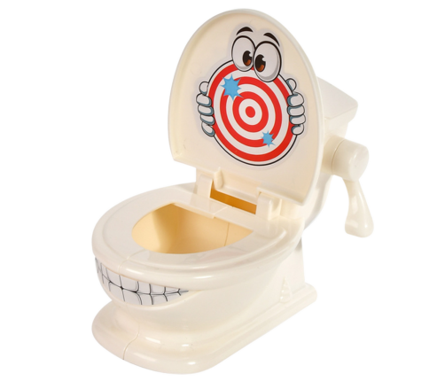 Jumping Poop Toilet Catapult Arcade Game