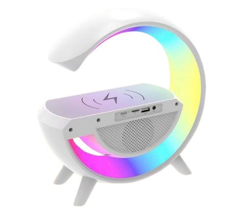 Night Light Multifunction Alarm Clock Inductive Charger