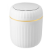 Mini Waste Bin Opening Lid Universal Elegant White
