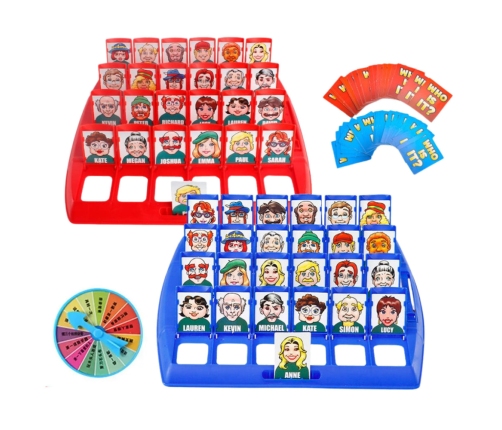 Family Game Logic Guess Who? Mini Travel 2 Boards