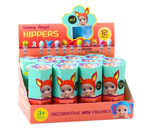 Sonny Angel Hippers Mini Doll Phone Figurine Decoration 6cm
