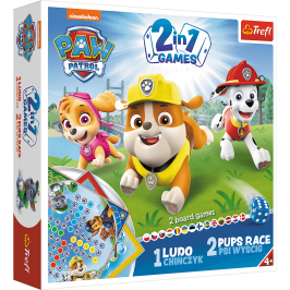 Board Game 2in1 Ludo Paw Patrol Trefl 01896