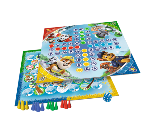 Board Game 2in1 Ludo Paw Patrol Trefl 01896