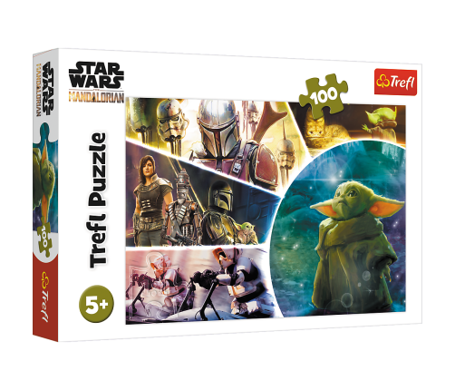 Puzzle - 100 - Star Wars - STAR WARS - Baby Yoda - Trefl 16413