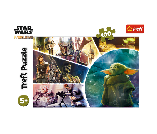 Puzzle - 100 - Star Wars - STAR WARS - Baby Yoda - Trefl 16413