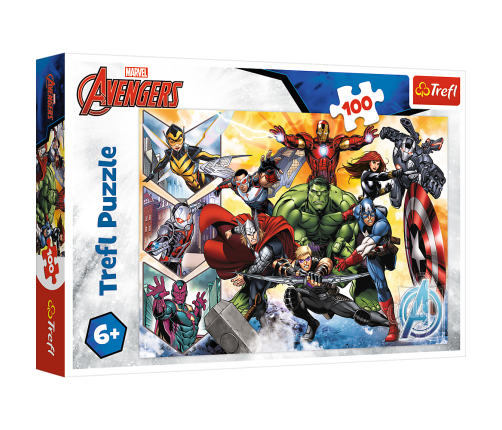 Puzzle - "100" - Avengers Power Trefl 16431