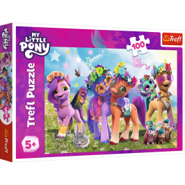 Puzzle - "100" - Funny Ponies My Little Pony Trefl 16463