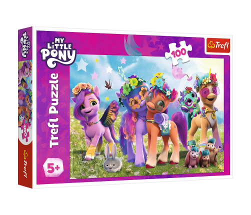 Puzzle - "100" - Funny Ponies My Little Pony Trefl 16463