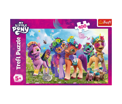 Puzzle - "100" - Funny Ponies My Little Pony Trefl 16463