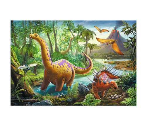 Puzzle - 60 - Dinosaurs Walk - Trefl 17319