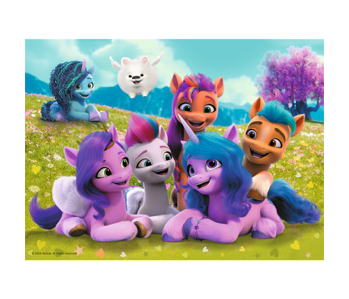 Puzzle - "30" - Friendly Pony Horses My Little Pony Trefl 18299