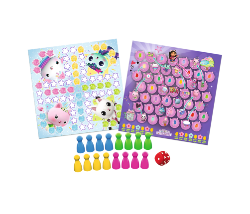 Game 2in1 Chinaman - Snakes and Ladders Gabbys Dollhouse 02590