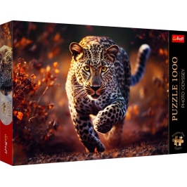 Puzzle - "1000 Premium Plus" - Photo Odyssey: Wild Leopard Trefl 10818