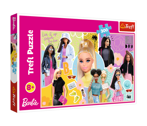 Puzzle - 300 - Your favorite Barbie - Mattel, Barbie 23025