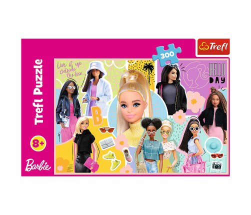 Puzzle - 300 - Your favorite Barbie - Mattel, Barbie 23025