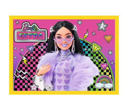 Puzzle - "4 in 1" - Happy World of Barbie Trefl 34626