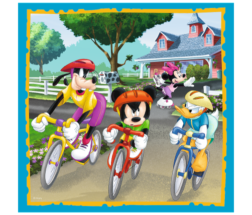 Puzzle - "3in1" - Mickey Mouse with friends Trefl 34846