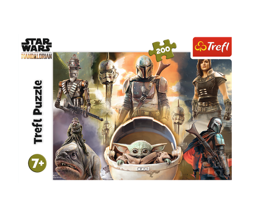 Puzzle - "200" - Ready to fight Star Wars Trefl 13276
