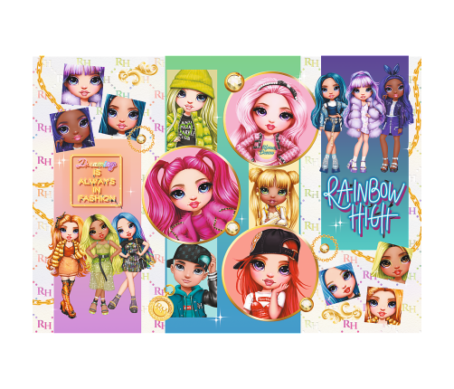 Puzzle - "200" - Friendship Rainbow High Trefl 13289