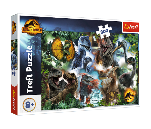 Puzzle - 300 - Ulubione dinosaur - Universal Jurassic World 23013