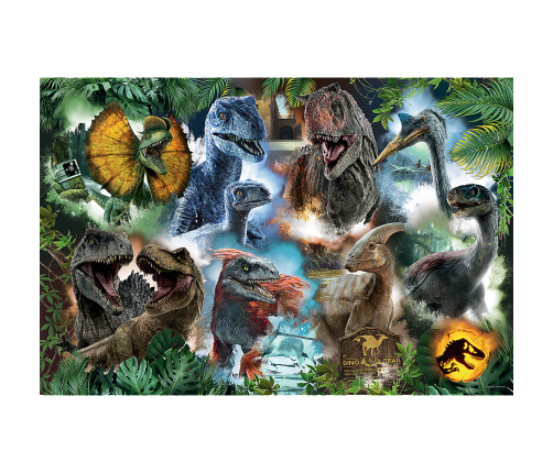 Puzzle - 300 - Ulubione dinosaur - Universal Jurassic World 23013