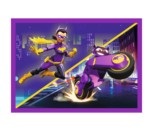 Puzzle - 4in1 - Meet Batwheels - Warner Batwheels 34658