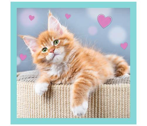 Puzzle - "3 in 1" - Cute animals Trefl 34862