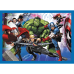 Puzzle - "4 in 1" - Brave Avengers Trefl 34386