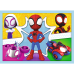 Puzzle - "4in1 (12, 15, 20, 24)" - Ekipa Spiday"a 34611