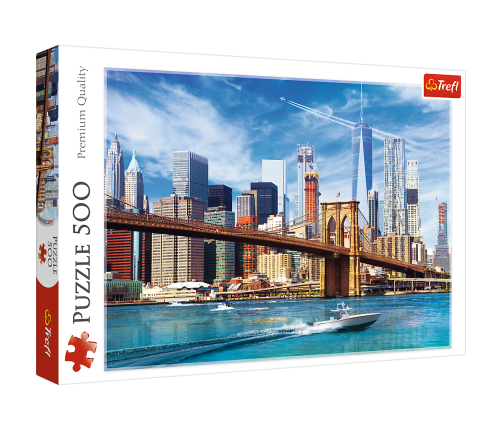 Puzzle 500 pcs. New York View Trefl 37331