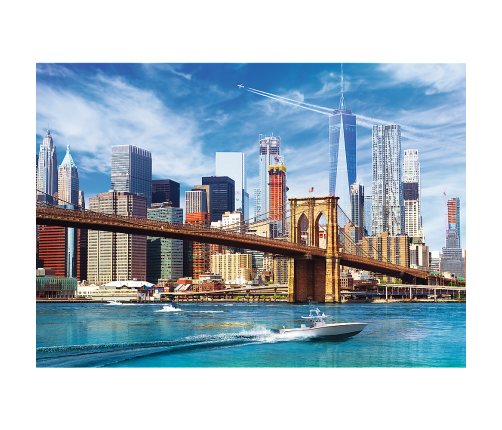 Puzzle 500 pcs. New York View Trefl 37331