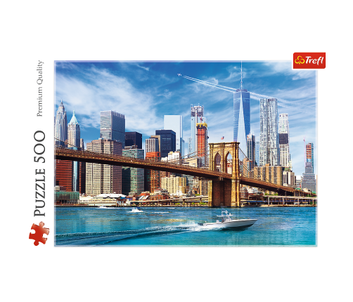 Puzzle 500 pcs. New York View Trefl 37331
