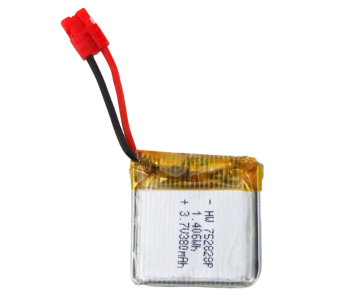 Battery for Remote-Controlled RC Toys 3.7V 380mAh - 1.406Wh