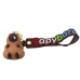 Keychain Capybara Figurine Brown Pendant Carabiner Ring