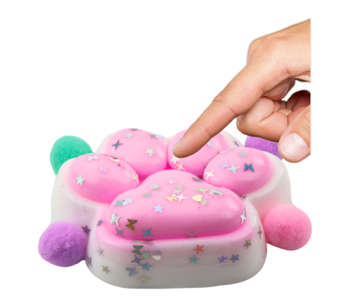 Cat Paw Anti-Stress Sensory Squishy Stars Pink