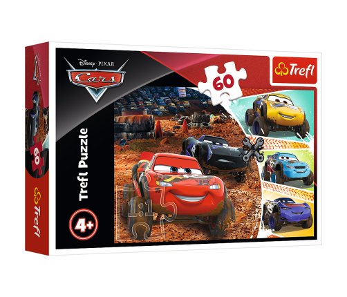 Puzzle - 60 - Lightning McQueen with friends - Disney Cars 3 17327
