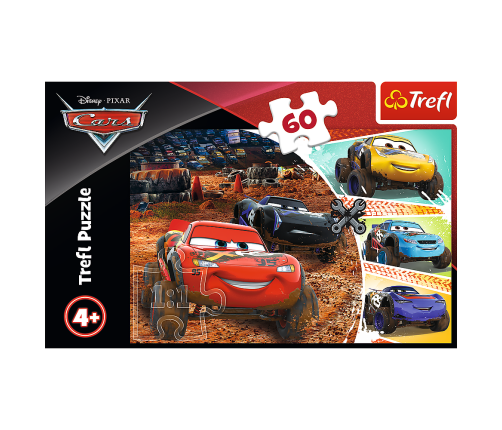 Puzzle - 60 - Lightning McQueen with friends - Disney Cars 3 17327