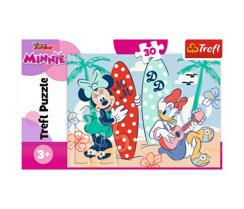 Puzzle – 30 – Colorful Minnie – Disney Minnie Trefl 18302