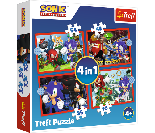 Puzzle - 4in1 - Sonic's Adventures - SEGA Sonic The Hedgehog 34625