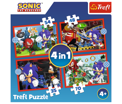 Puzzle - 4in1 - Sonic's Adventures - SEGA Sonic The Hedgehog 34625