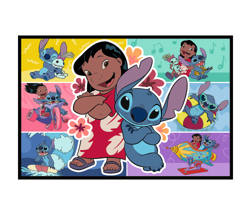 Puzzle - 2x200 - Stitch's Merry Life - Disney Lilo and Stitch 13334