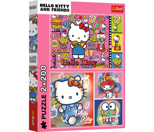 Puzzle - 2x200 - Hello Kitty and friends - Hello Kitty 13336