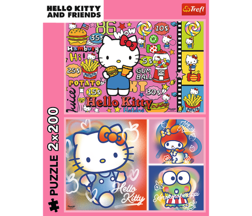 Puzzle - 2x200 - Hello Kitty and friends - Hello Kitty 13336