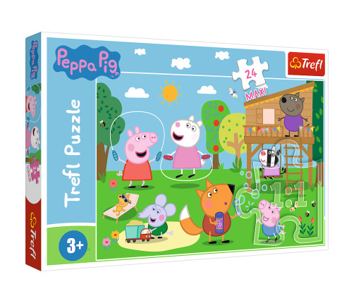 Puzzle - 24 Maxi - Fun in the glade - Peppa Pig 14342