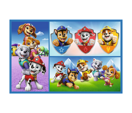 Puzzle - 2x70 - Paw Patrol rules Trefl 34441